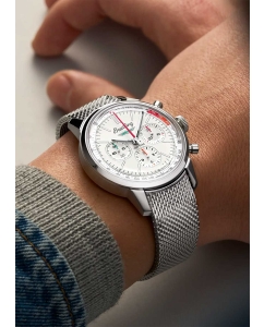 Купить Швейцарские механические наручные часы Breitling AB01766A1A1A1 с хронографом  в E-mobi