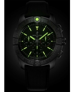 Купить Швейцарские механические титановые наручные часы Breitling EB0148101B1X1 с хронографом  в E-mobi