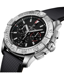 Купить Швейцарские механические титановые наручные часы Breitling EB0148101B1X1 с хронографом  в E-mobi