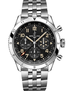 Купить Швейцарские механические наручные часы Breitling AB04453A1B1A1 с хронографом в E-mobi