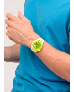 Купить Швейцарские керамические наручные часы Swatch SSCU09J100  в E-mobi