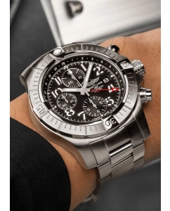 Купить Швейцарские механические наручные часы Breitling A24315101B1A1 с хронографом  в E-mobi