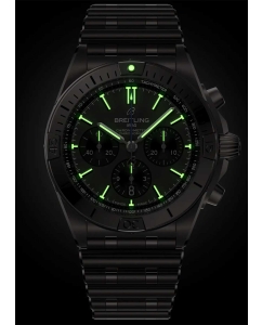 Купить Швейцарские механические титановые наручные часы Breitling EB0134101M1E1 с хронографом  в E-mobi