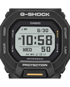 Купить Японские спортивные наручные часы Casio G-SHOCK GBD-200-1A1 с хронографом  в E-mobi