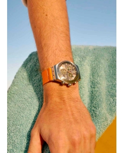 Купить Швейцарские наручные часы Swatch YVS101 с хронографом  в E-mobi