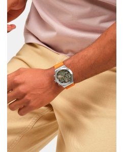 Купить Швейцарские наручные часы Swatch YVS101 с хронографом  в E-mobi