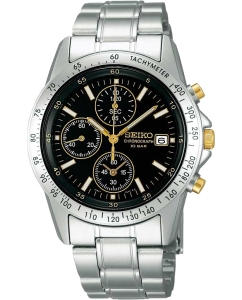 Купить Японские наручные часы Seiko SBTQ043 с хронографом в E-mobi