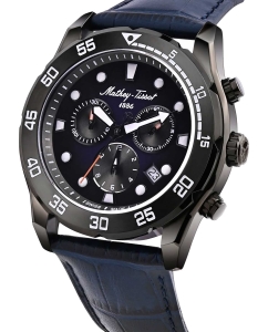 Купить Швейцарские наручные часы Mathey-Tissot H121CHLNB с хронографом  в E-mobi