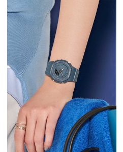 Купить Японские наручные часы Casio G-SHOCK GMA-P2100BA-2A с хронографом  в E-mobi