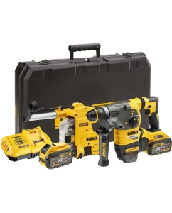 Купить Аккумуляторный перфоратор DEWALT DCH335X2, 54 В, 3.5 Дж, 4480 уд/мин, с 2 АКБ 3 Ач и ЗУ, в кейсе () DCH335X2-QW в E-mobi