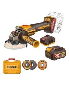 Купить Аккумуляторная УШМ INGCO 42В, 115 мм, б/щ (4) INDUSTRIAL,, шт CAGLI4108112 в E-mobi