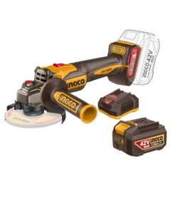 Купить Аккумуляторная УШМ INGCO 42В, 115 мм, б/щ (4) INDUSTRIAL,, шт CAGLI4108112  в E-mobi
