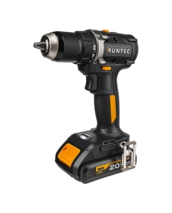 Купить Дрель-шуруповерт аккумуляторная RUNTEC PRO 13 мм,20В, 2*2Ач, 55Нм RT-ID221  в E-mobi