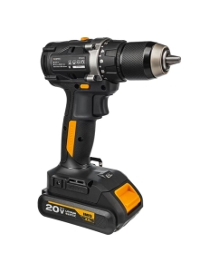 Купить Дрель-шуруповерт аккумуляторная RUNTEC PRO 13 мм,20В, 2*2Ач, 55Нм RT-ID221  в E-mobi