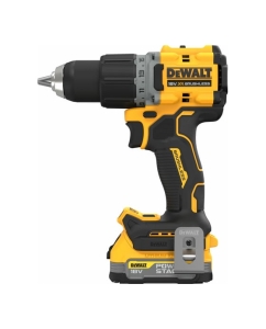Купить Бесщеточная дрель-шуруповерт DEWALT 2 скорости, 1 АКБ 18 В XR Li-Ion DCD800E1T-QW  в E-mobi