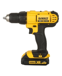 Купить Аккумуляторная дрель-шуруповерт Dewalt 18 В, 1500 об/мин, с 2 АКБ 1.5 Ач и ЗУ, в кейсе, DCD771S2 DCD771S2-QW  в E-mobi