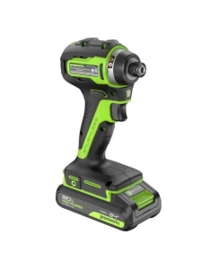 Купить Винтоверт ударный аккумуляторный GreenWorks ID3170, 24V, б/щет, 0-3200об/мин, 4000 уд/мин, HEX 1/4, 170Нм, 1х2Ач, ЗУ, кор 3804907VUA  в E-mobi