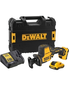 Купить Аккумуляторная сабельная пила Dewalt DCS312D2, 12 В, 2800 ход/мин, 16 мм, с 2 АКБ 2 Ач и ЗУ, в кейсе TSTAK DCS312D2-QW в E-mobi