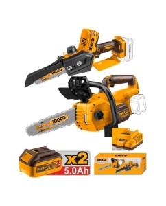 Купить Набор аккумуляторных цепных пил INGCO 20В 2 шт (2) INDUSTRIAL COSLI240788  в E-mobi