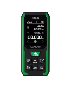 Купить Строительная лазерная рулетка RGK DX-100G 723412 в E-mobi