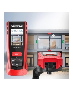 Купить Лазерный дальномер Condtrol Vector 200 1-4-122  в E-mobi