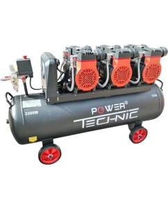 Купить Безмасляный малошумный с фильтром влагоотделителем POWER TECHNIC ACL720/150 в E-mobi