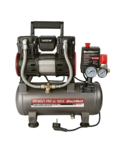 Купить Компрессор коаксильный безмасляный BlackWeld BW1400/9-PRO 9л 150133 в E-mobi