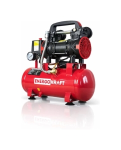 Купить Компрессор ENERGOKRAFT 10 л/ресивер 1500 Вт 240 л/мин AIRMAX 10/240 8 атм безмасляный 00-00001158  в E-mobi