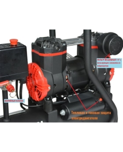 Купить Поршневой малошумный безмасляный компрессор POWER TECHNIC с фильтром влагоотделителем ACL240/025  в E-mobi