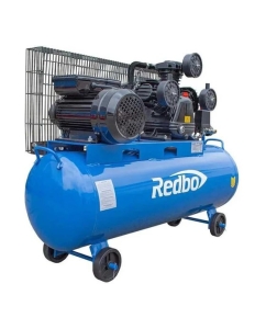 Купить Компрессор масляный ременной Redbo ACO-100/2400B (2.4кВт, 380л/мин, 100л, 3 цилиндра, ремень) 39785  в E-mobi