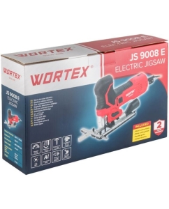 Купить Лобзик электрический WORTEX JS 9008 E в кор. 750 Вт, 800-3000 ход/мин, пропил до 90 мм, грибов. рук. ЦЗ-0136235620  в E-mobi
