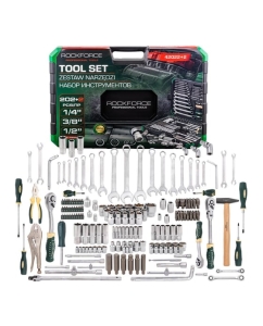 Купить Набор инструментов Rockforce 202 + 2 предмета 1/4, 3/8, 1/2 RF-42022+2(63205) в E-mobi