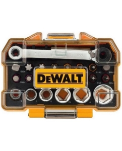 Купить Набор бит и торцевых головок DEWALT HIGH PERFORMANCE DT71516, 25 мм, 24 предмета DT71516-QZ в E-mobi