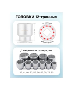 Купить Набор инструментов Forsage 15 предметов 1 (12гр.) F-8151-9(63994)  в E-mobi