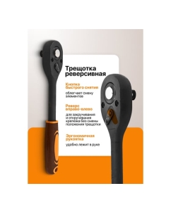 Купить Головки FORSTIME набор 12 предметов, 1/2 FT-012-5K(63327)  в E-mobi