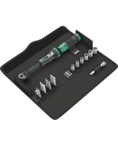 Купить Набор торцевых головок с динамометрическим ключом WERA Click-Torque A 6 Set 1 20 предметов, WE-130110 в E-mobi