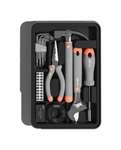 Купить Набор ручного инструмента DELI Home Series Gray H1001-ADE 41 предмет, модульная система, soft touch 134487 в E-mobi
