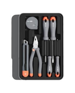 Купить Набор ручного инструмента DELI Home Series Gray H1001-ADE 41 предмет, модульная система, soft touch 134487  в E-mobi