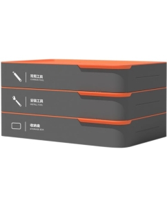 Купить Набор ручного инструмента DELI Home Series Gray H1001-ADE 41 предмет, модульная система, soft touch 134487  в E-mobi