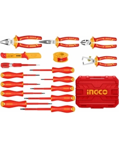Купить Набор изолированных инструментов INGCO 16 шт. 1000В HKITH1601 в E-mobi