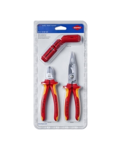 Купить Набор VDE для электромонтажа Knipex KN-1386200, KN-169501SB, KN-7006160 3 предмета KN-003130BKV01 в E-mobi