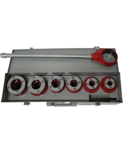 Купить Ручной клупп TD-tools 12R, набор BSPT 1/2-2 в стальном кейсе TD-12R в E-mobi