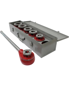 Купить Ручной клупп TD-tools 12R, набор BSPT 1/2-2 в стальном кейсе TD-12R  в E-mobi