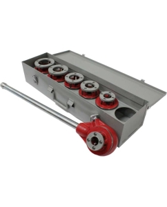 Купить Ручной клупп TD-tools 12R, набор BSPT 1/2-2 в стальном кейсе TD-12R  в E-mobi