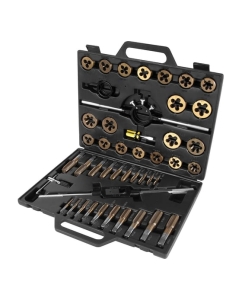Купить Набор метчиков и плашек AV Steel 45 предметов, М6-М24 AV-921214 в E-mobi