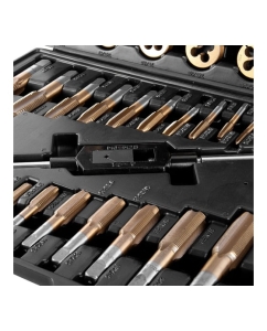 Купить Набор метчиков и плашек AV Steel 45 предметов, М6-М24 AV-921214  в E-mobi