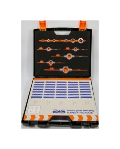 Купить Набор ручных метчиков и плашек GSR A&S 45 шт M3-M12 HSSG S504AS110 в E-mobi