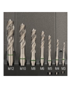 Купить Набор машинных метчиков RUKO HSS-Co5 35 град.M3-M12 245062RO  в E-mobi