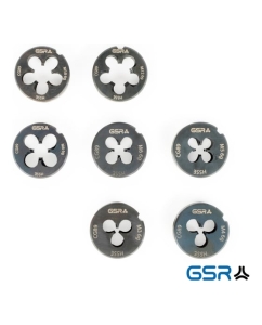 Купить Набор плашек 25x9 для резьбы по металлу M3-M12 HSSE-VAP Silver 7 предметов GSR B09121010  в E-mobi