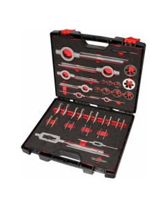 Купить Набор метчиков и плашек MASTER-TOOL UNF 1/4 -1.0 HSS-G 37пр 1014901010006 в E-mobi